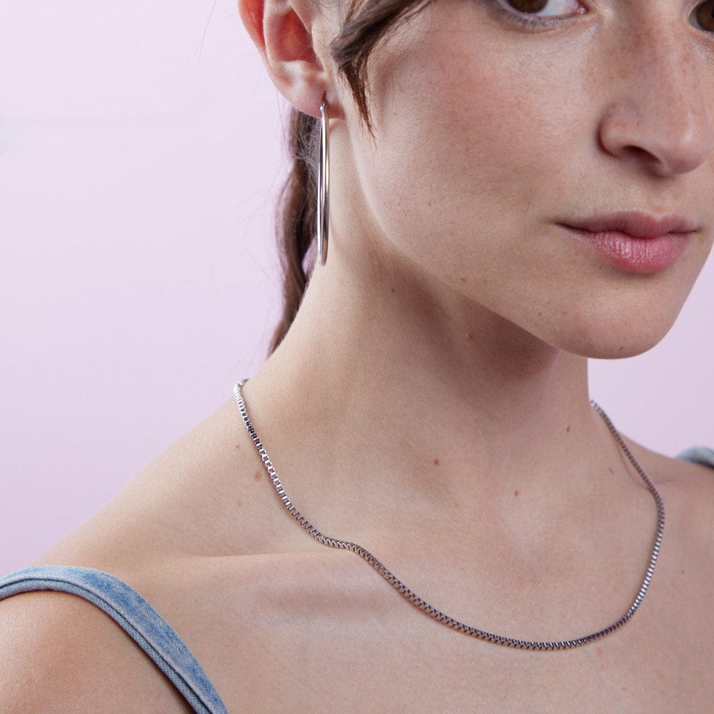 Goia Collar Cadena Caja 49,5 cm Acero