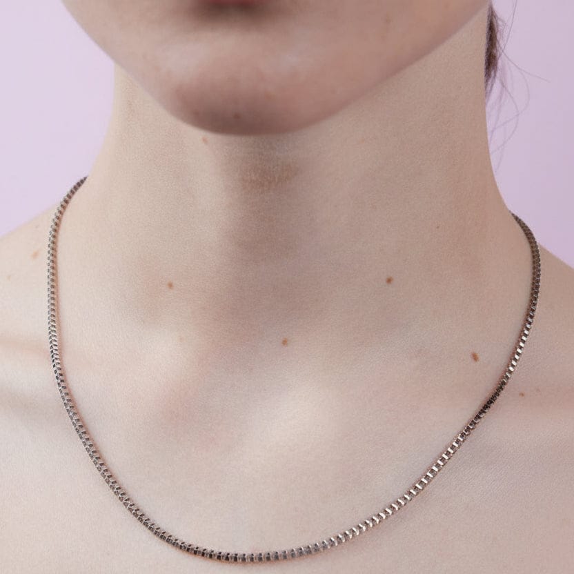 Goia Collar Cadena Caja 49,5 cm Acero