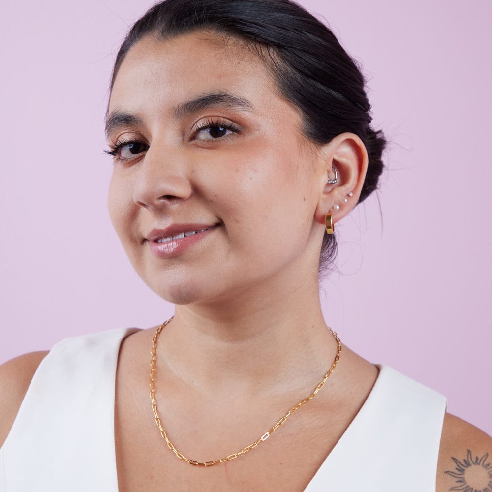 Goia COLLAR Cadena Gruesa 50 cm Gold