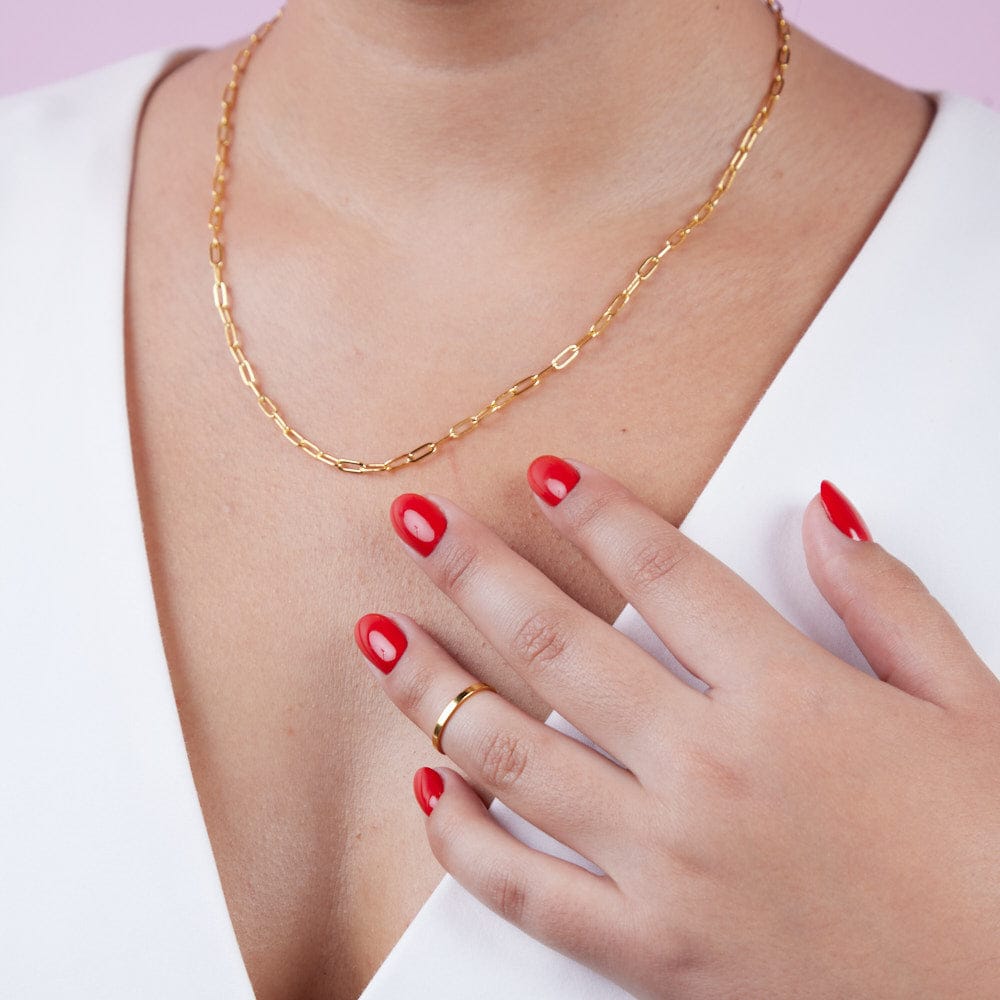 Goia COLLAR Cadena Gruesa 50 cm Gold