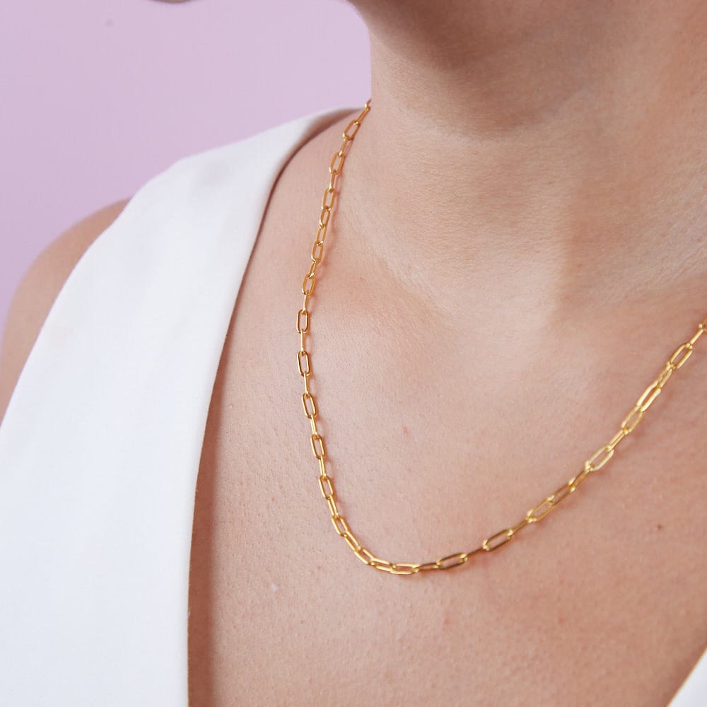 Goia COLLAR Cadena Gruesa 50 cm Gold