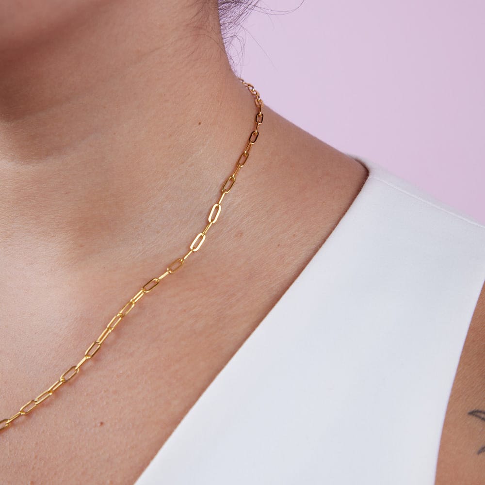 Goia COLLAR Cadena Gruesa 50 cm Gold