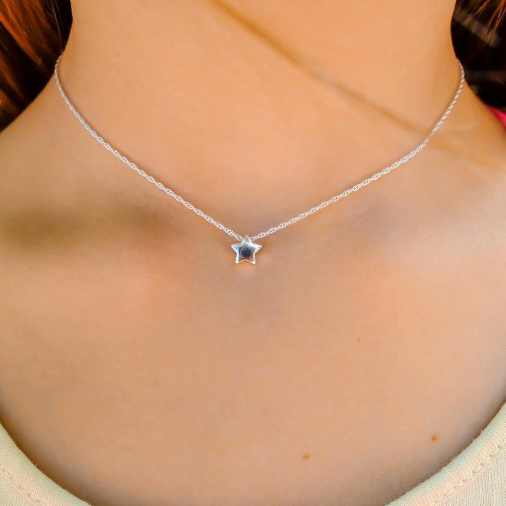 Chocker Estrella plata - Goia