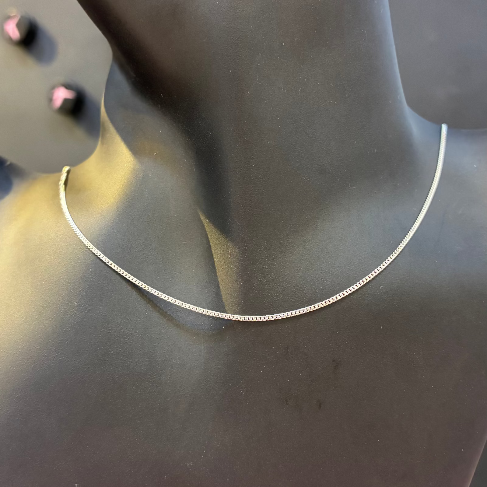 Goia Collar Collar Cadena Grumet Fina