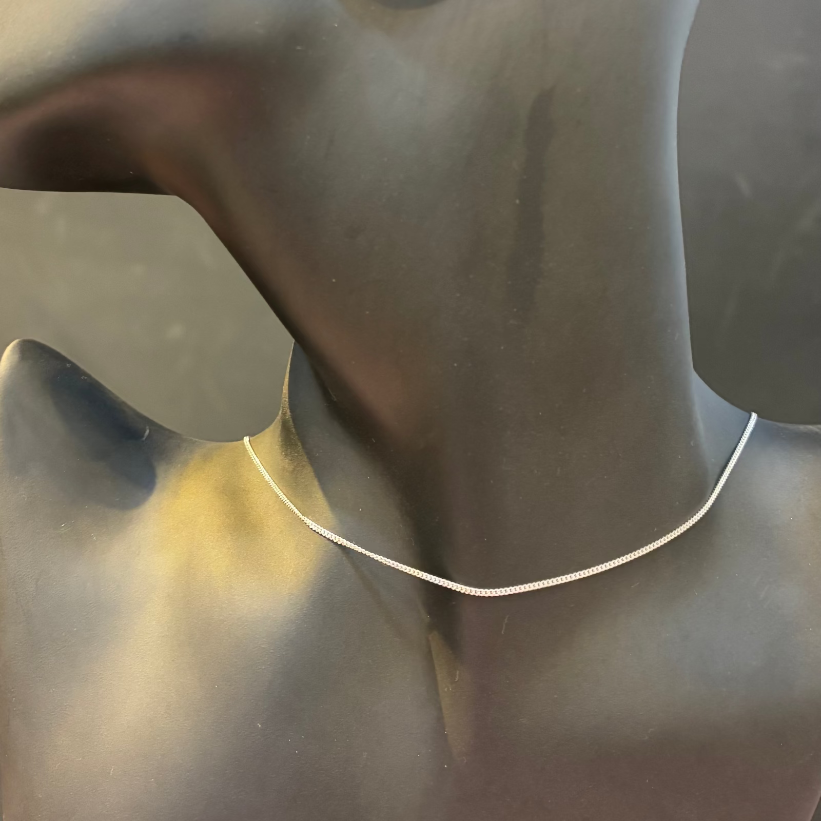 Goia Collar Collar Cadena Grumet Fina