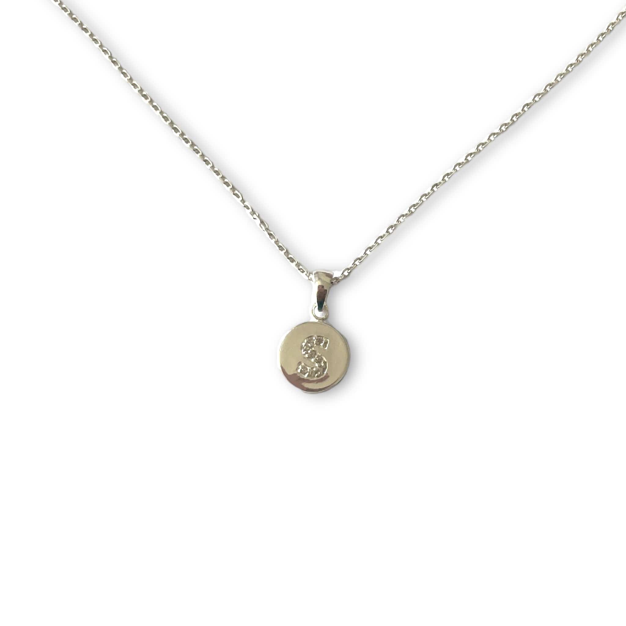 Goia Collar Collar Letras Silver