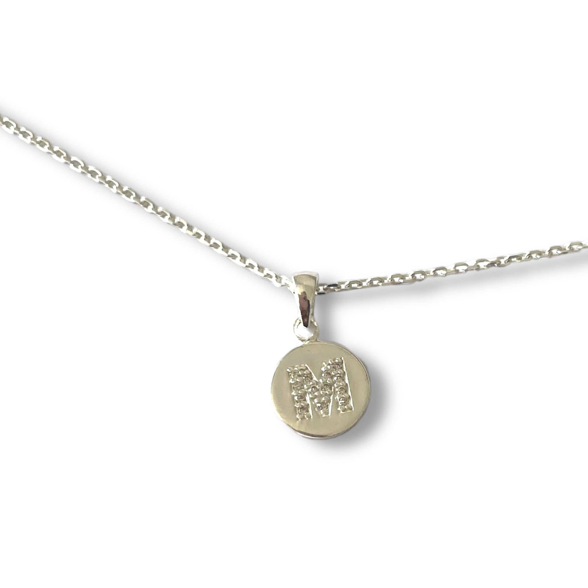 Goia Collar Collar Letras Silver