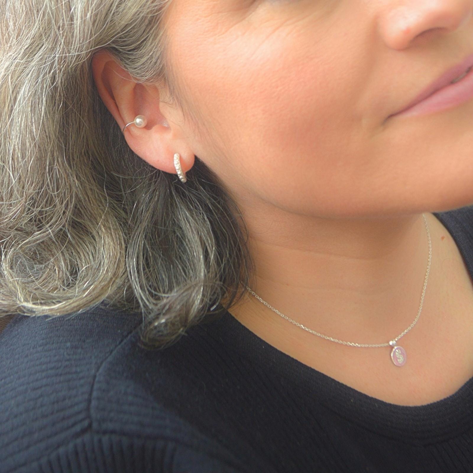 Goia Collar Collar Letras Silver