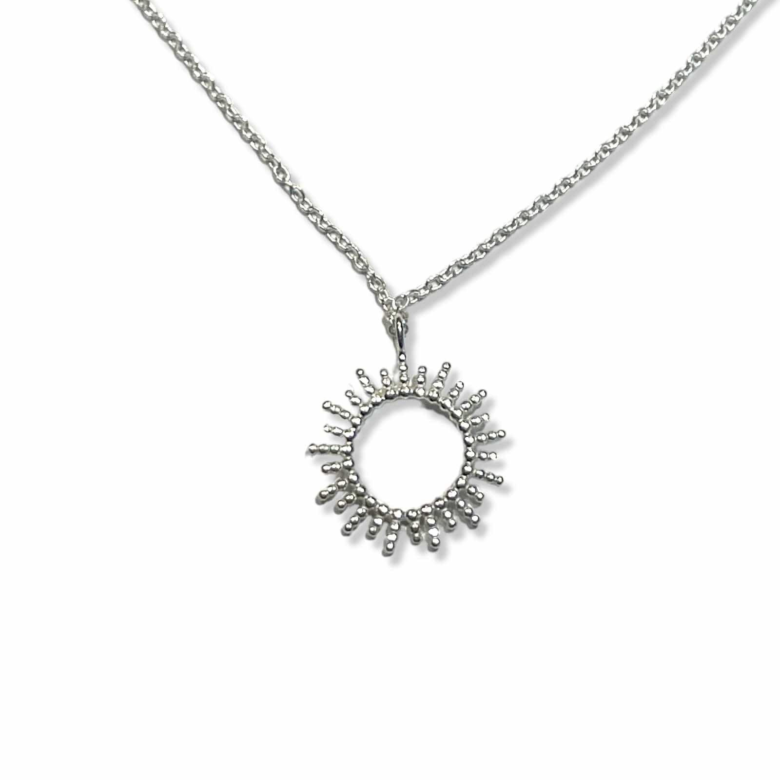 GOIA Collar Collar Rayos de Sol Silver