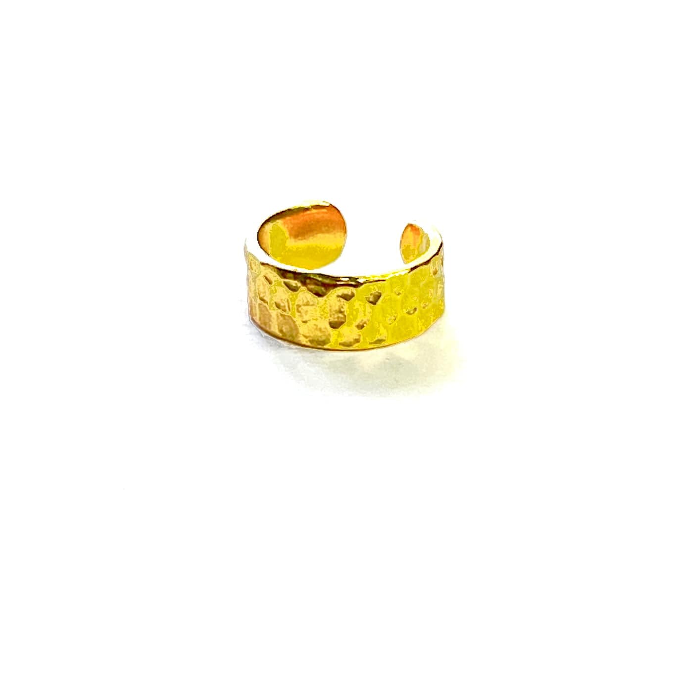 Cuff Machacado 10 mm Gold