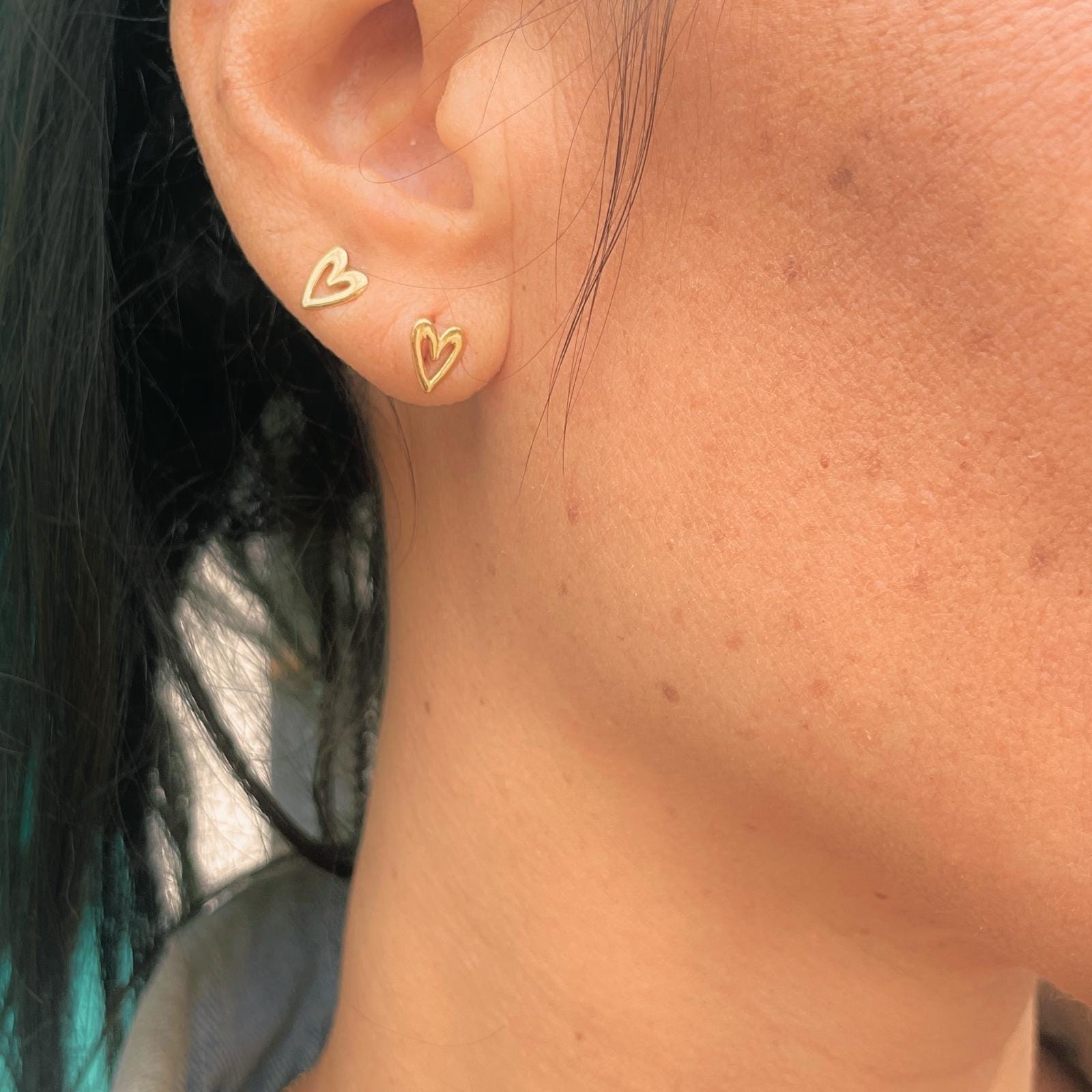 Goia pack de joyas Pack Corazón Dibujado Gold