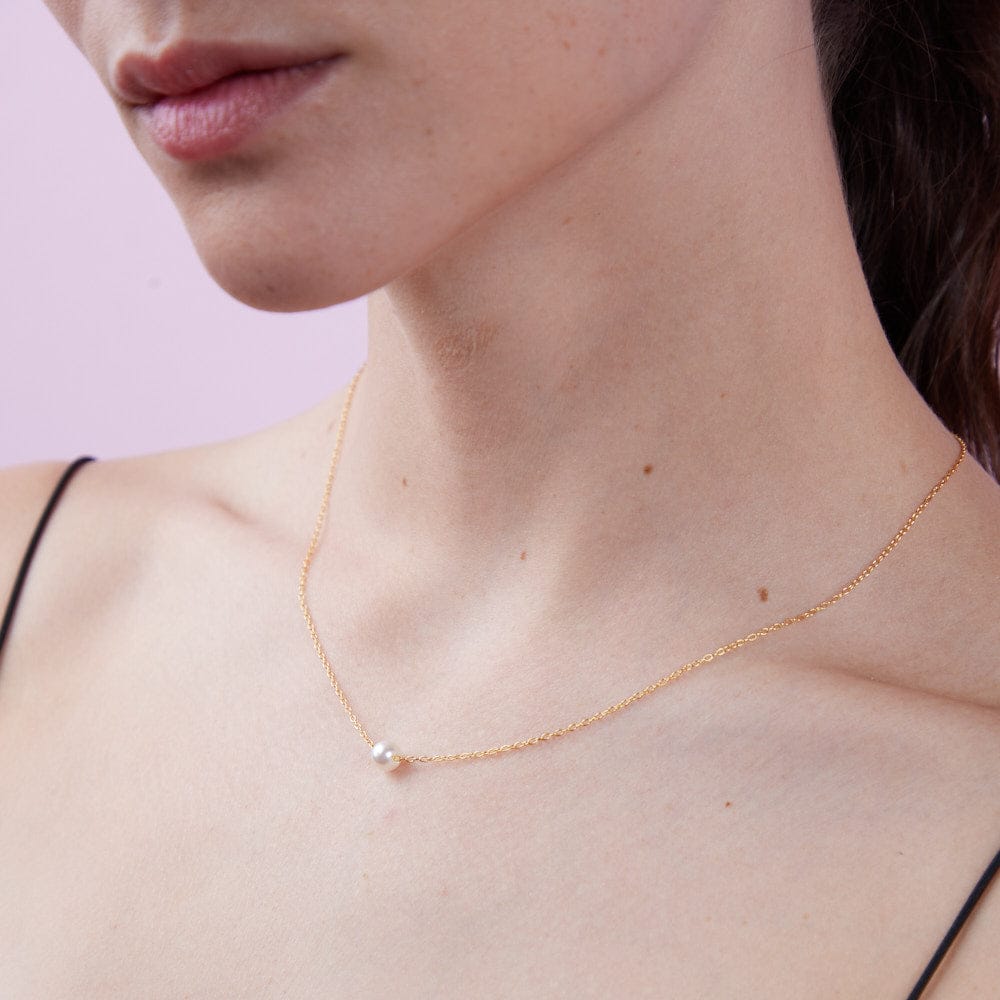 Goia pack de joyas Pack Perlas (Aritos + Collar) Gold
