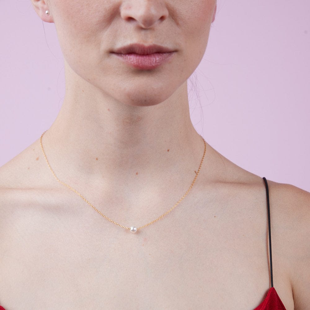 Goia pack de joyas Pack Perlas (Aritos + Collar) Gold