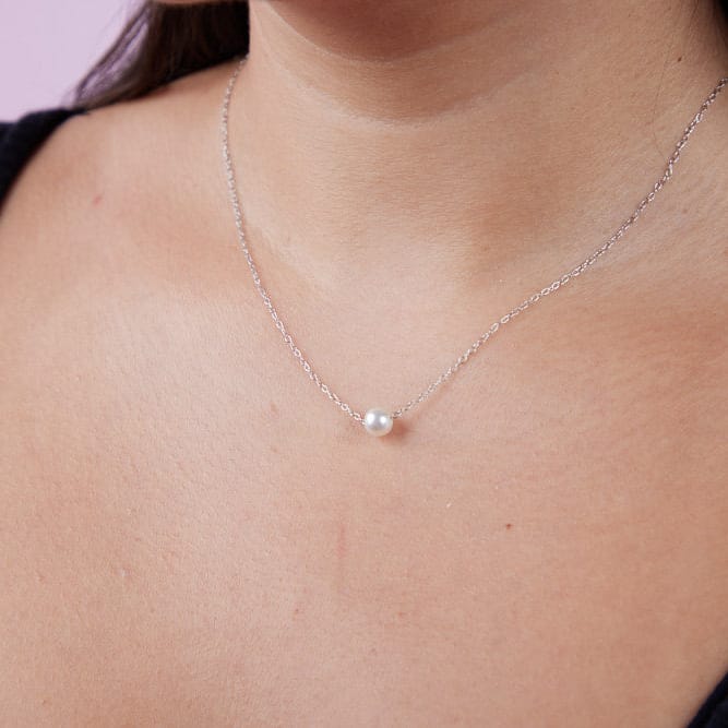 Goia pack de joyas Pack Perlas (Aritos + Collar) Silver