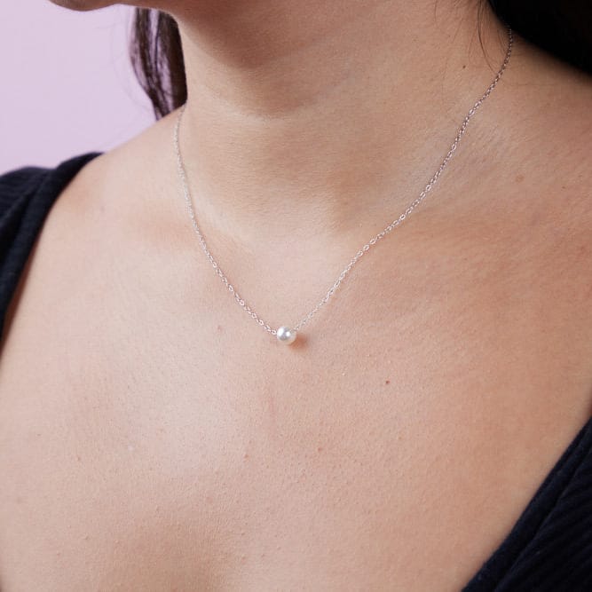 Goia pack de joyas Pack Perlas (Aritos + Collar) Silver