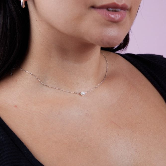 Goia pack de joyas Pack Perlas (Aritos + Collar) Silver