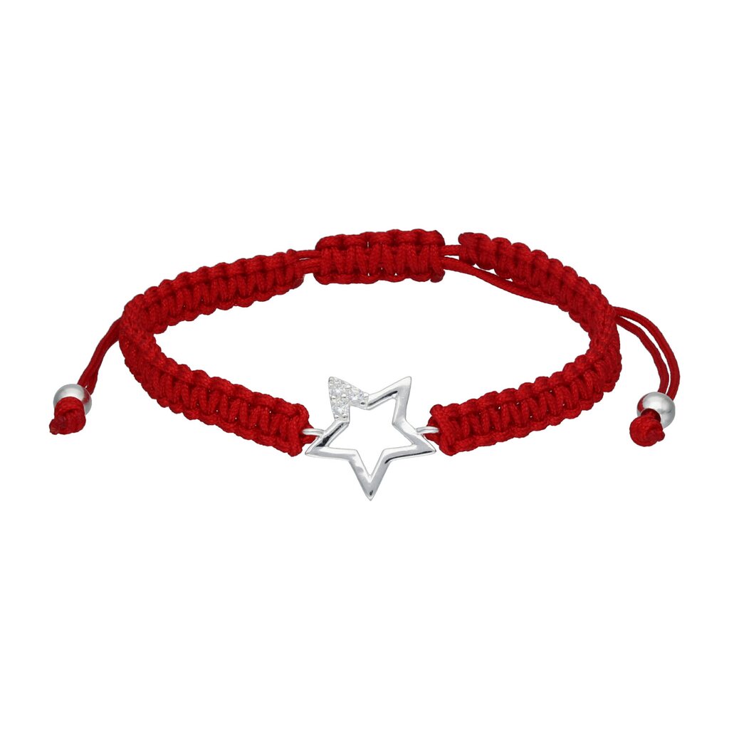 pulsera amuleto estrella roja