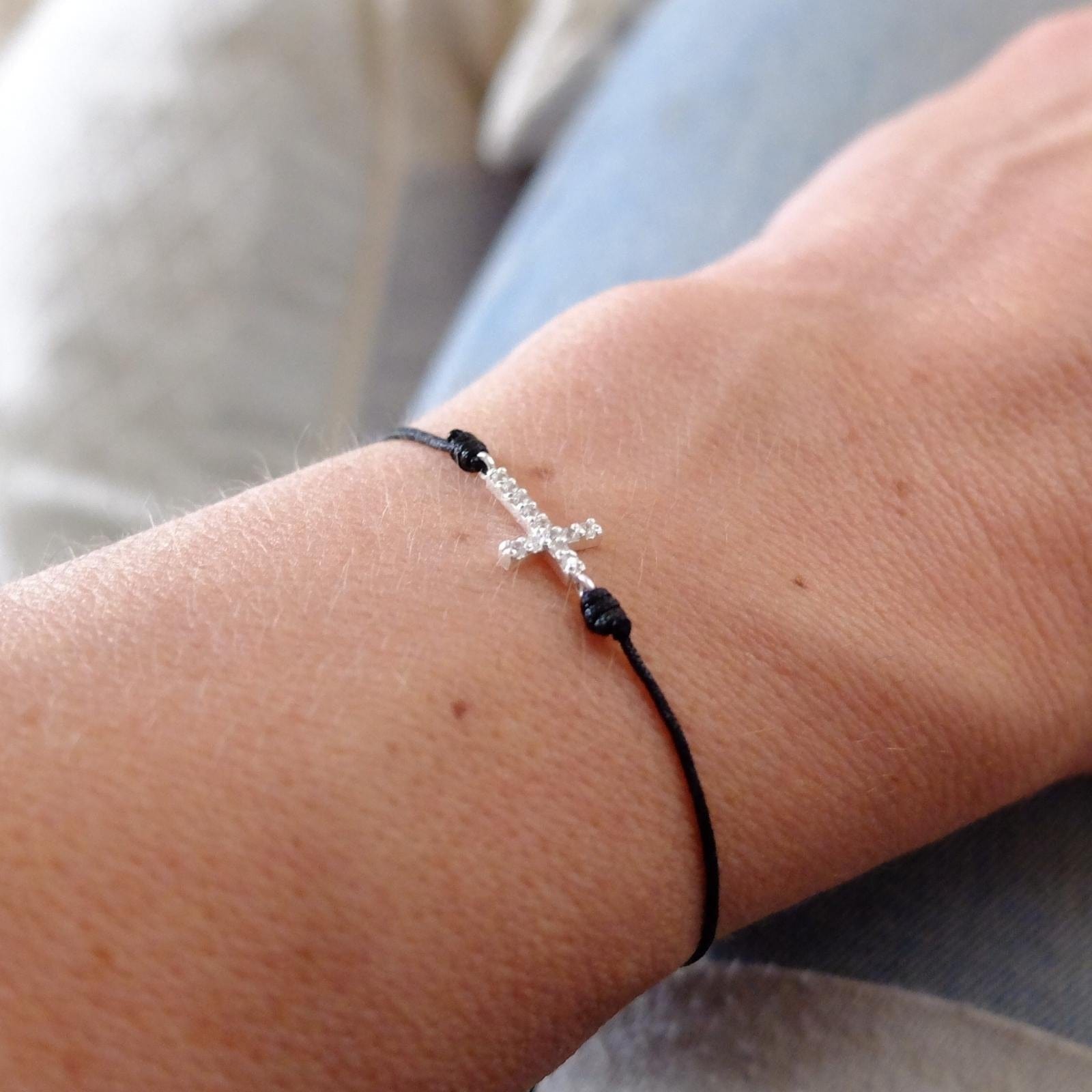 Pulsera Amuleto Cruz