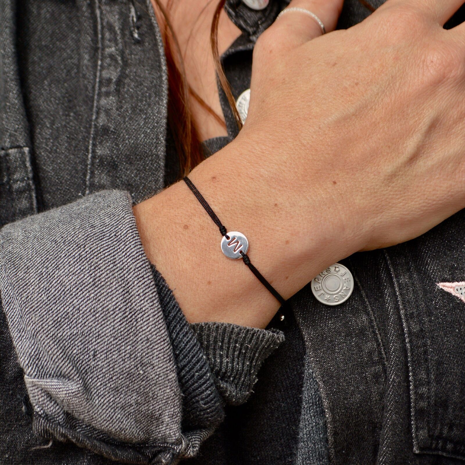 Goia PULSERA Pulsera Amuleto Letras