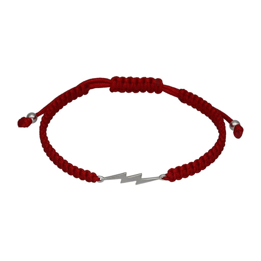 Goia Pulsera Pulsera Amuleto Relámpago Roja