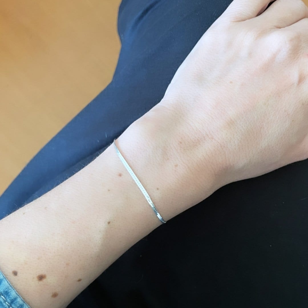 Pulsera Cinta Plata