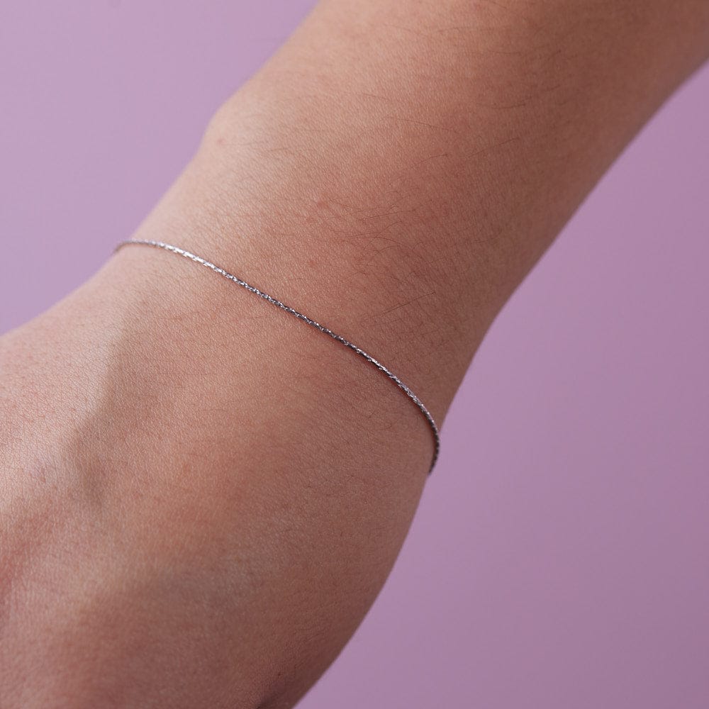 Goia Pulsera Pulsera Cobra Plata