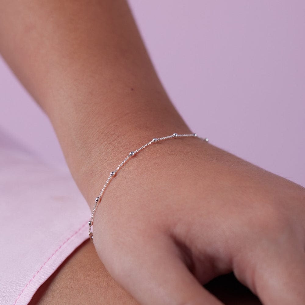 Goia Pulsera Pulsera Esferas Plata