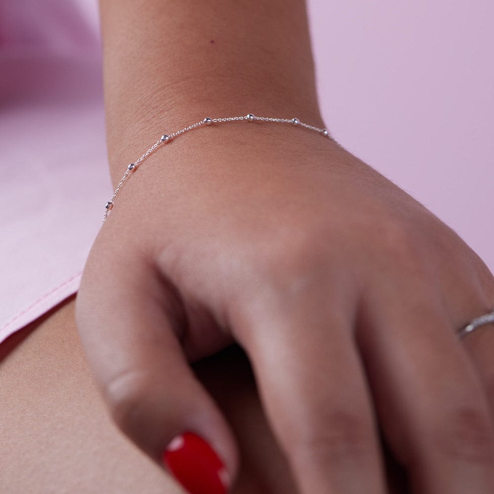 Goia Pulsera Pulsera Esferas Plata