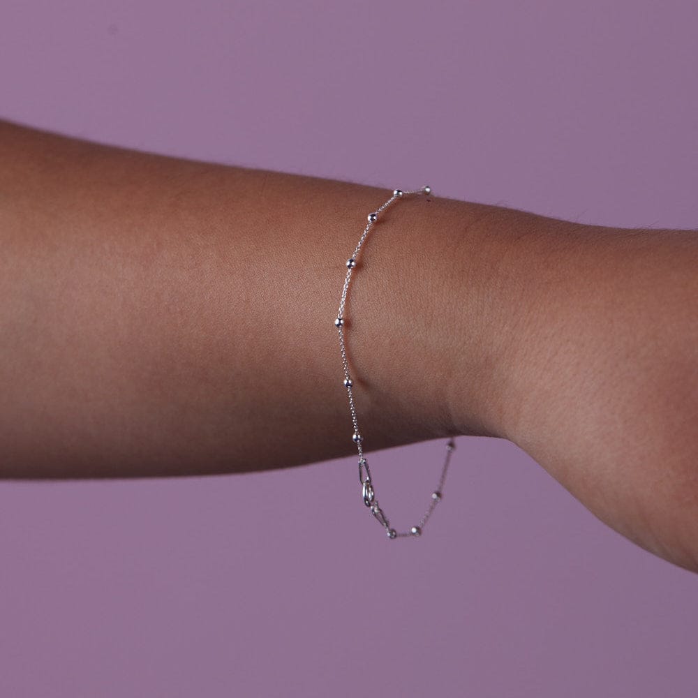 Goia Pulsera Pulsera Esferas Plata