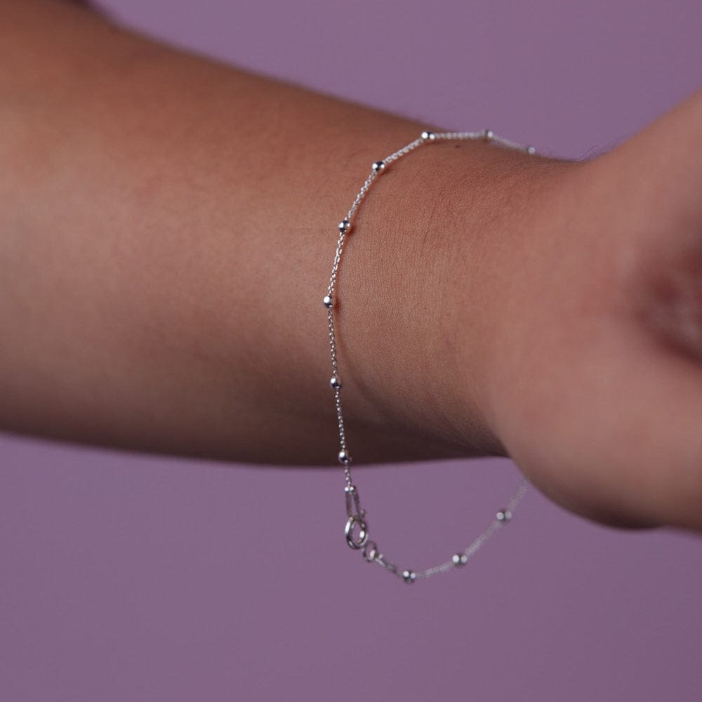 Goia Pulsera Pulsera Esferas Plata