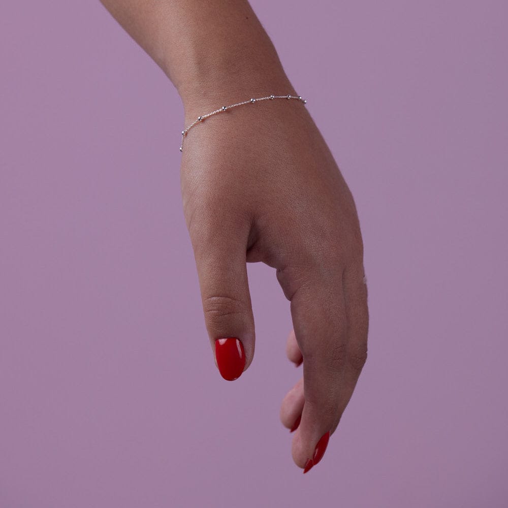 Goia Pulsera Pulsera Esferas Plata