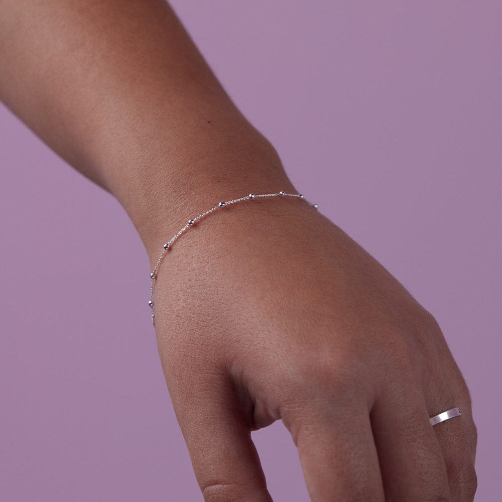 Goia Pulsera Pulsera Esferas Plata