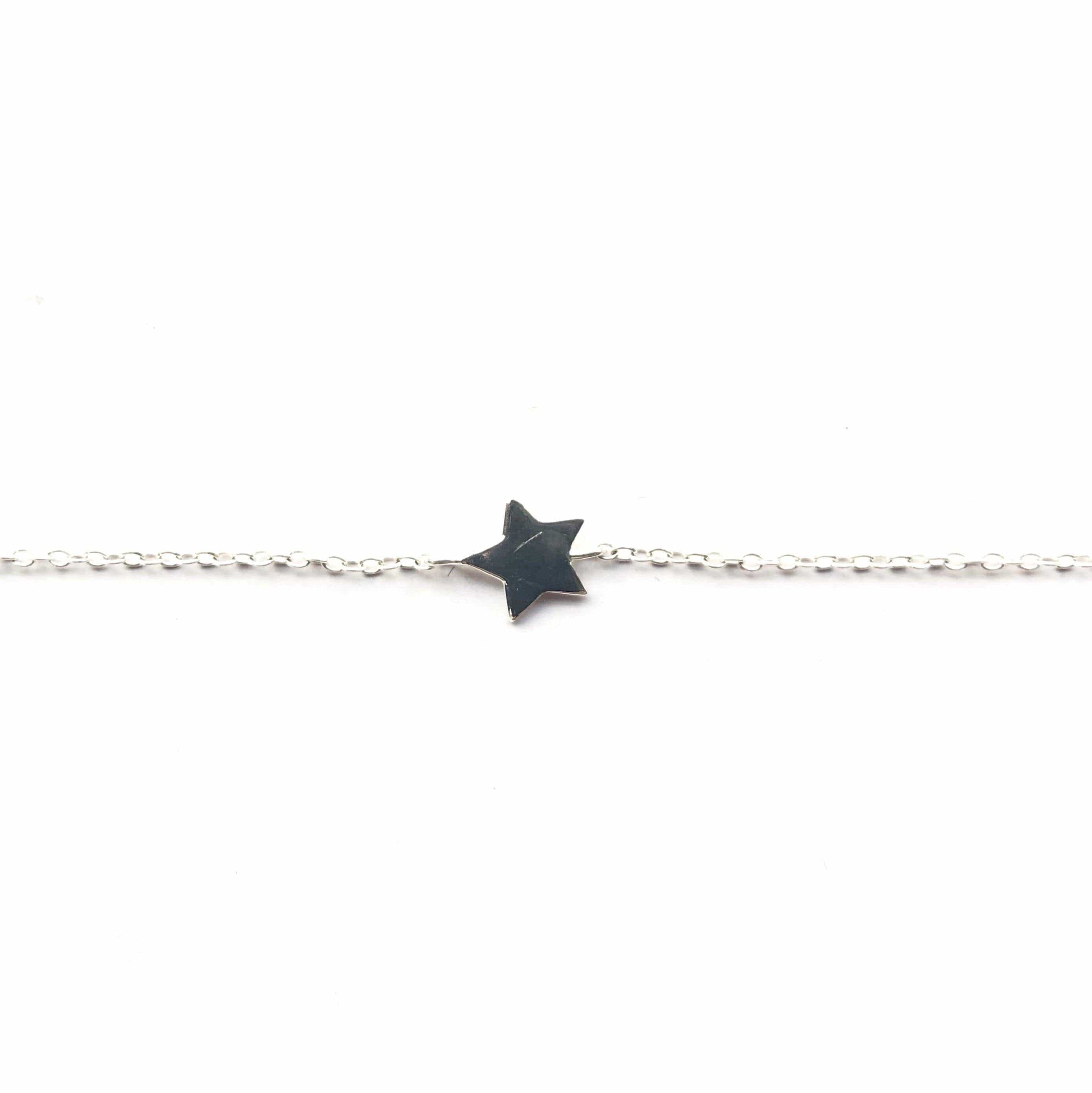 Pulsera estrella plata - Goia