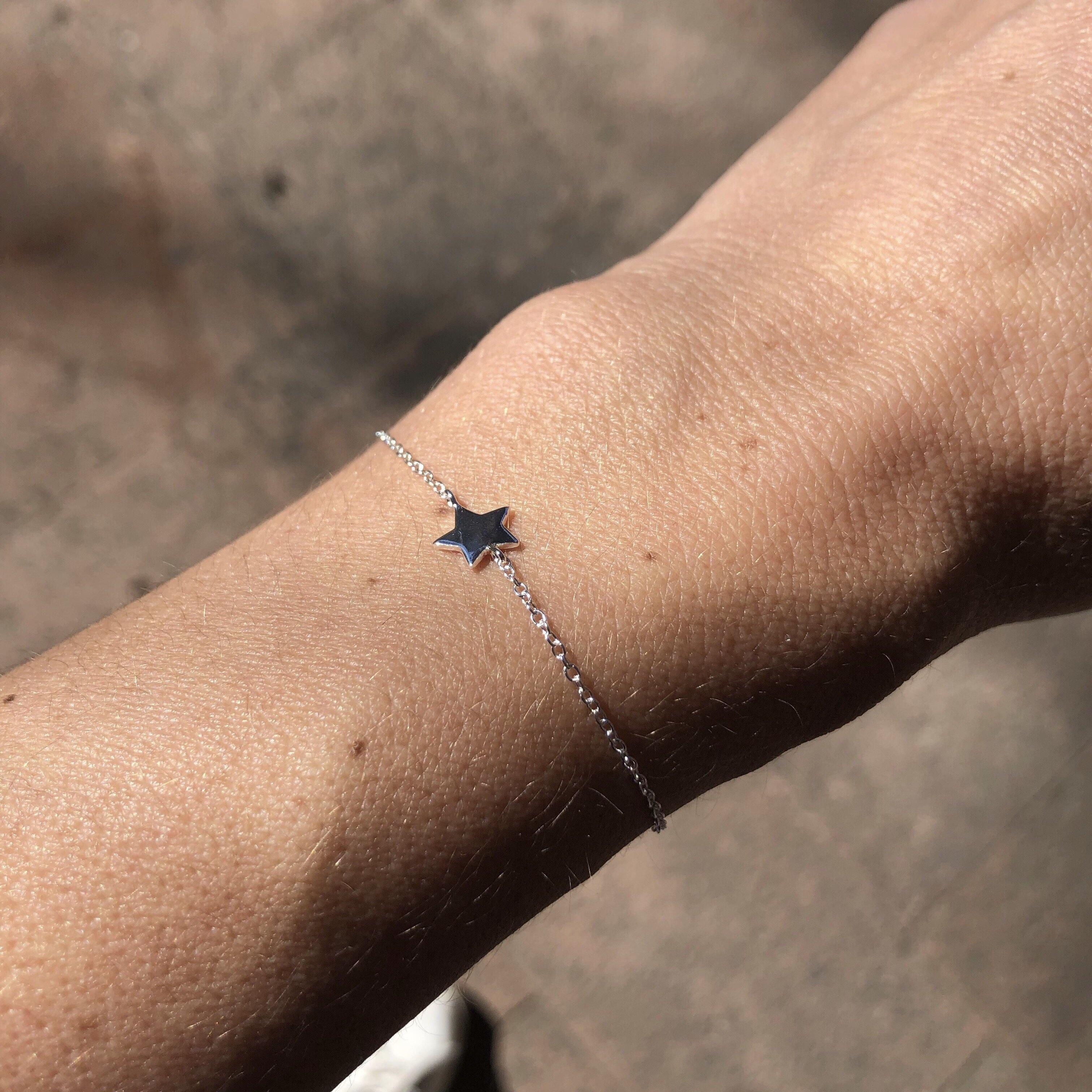 Pulsera estrella plata - Goia